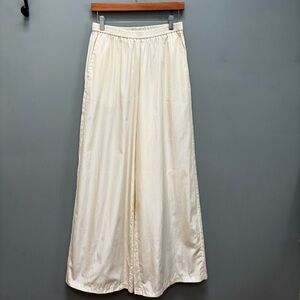 Forte Forte Wide Leg Relaxed Pants in Cream 6